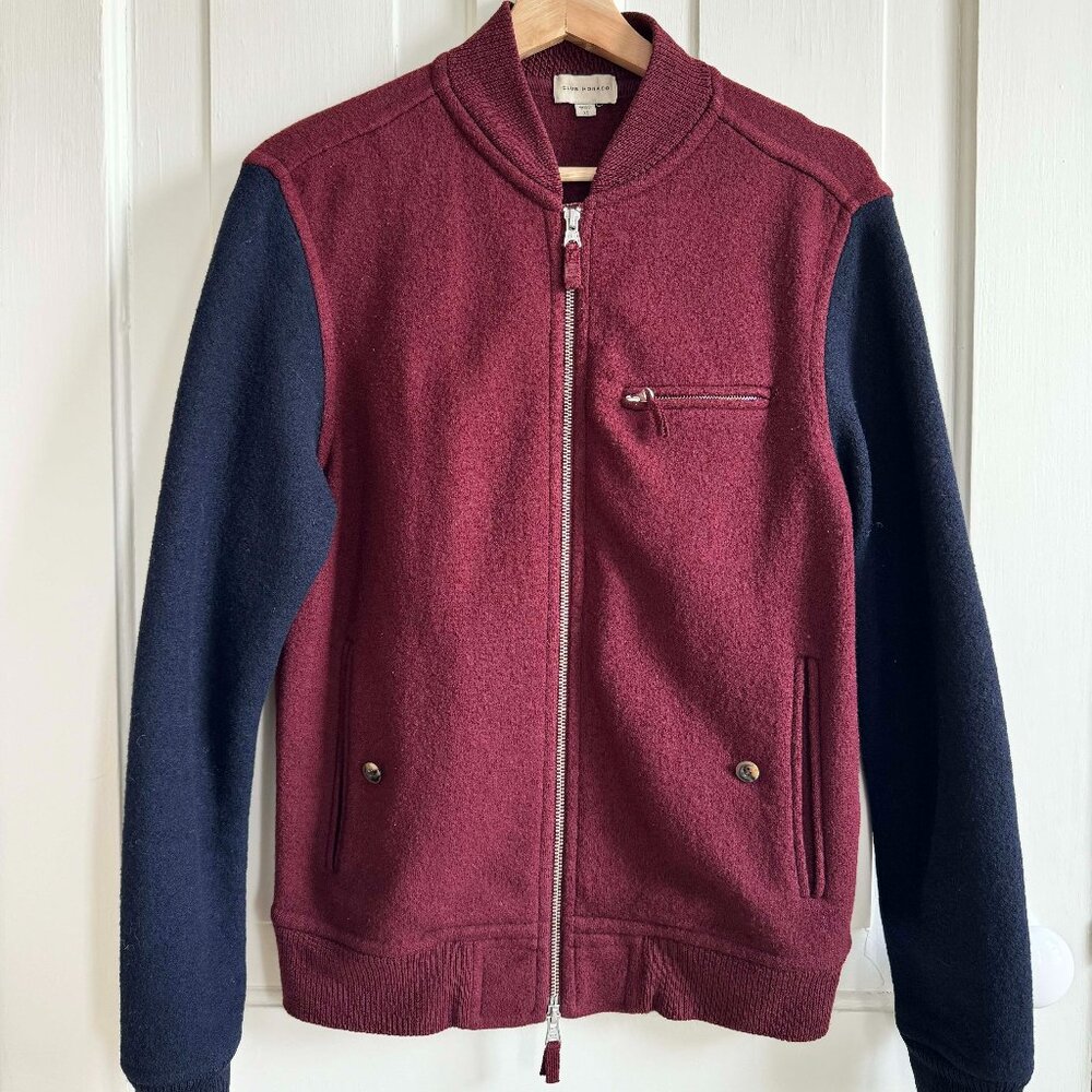 Club Monaco — Wool Bomber Jacket — M — Size XS